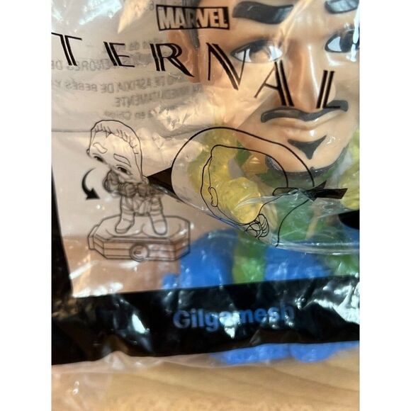 Gilgamesh #9-McDonalds Happy Meal Toy -Marvel Eternals Movie Figure 2021- NEW - Picture 2 of 4